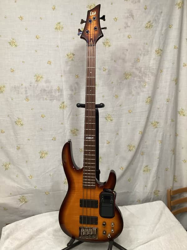 Ibanez B254 - Quilt “Cyber Bass” | Reverb
