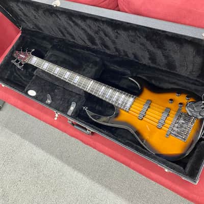 Carvin LB76 6-String Bass Guitar 1996-98 - Sunburst w/ Roland GK-3 Pickup image 1