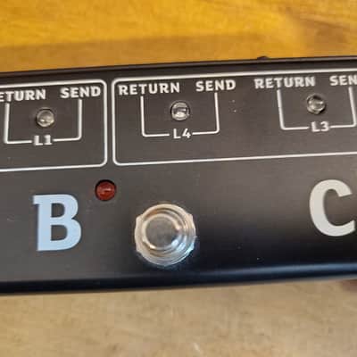 Joyo PXL-Live Dual 4-Channel Pedal Switcher 2010s - Black image 5