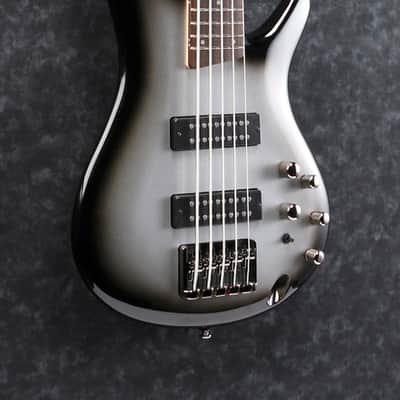 Ibanez SR Standard 5 String Electric Bass - Metallic Silver Sunburst (SR305EMSS) image 5