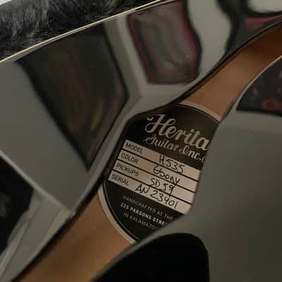 Heritage H-535 Standard Black Mint Condition image 7