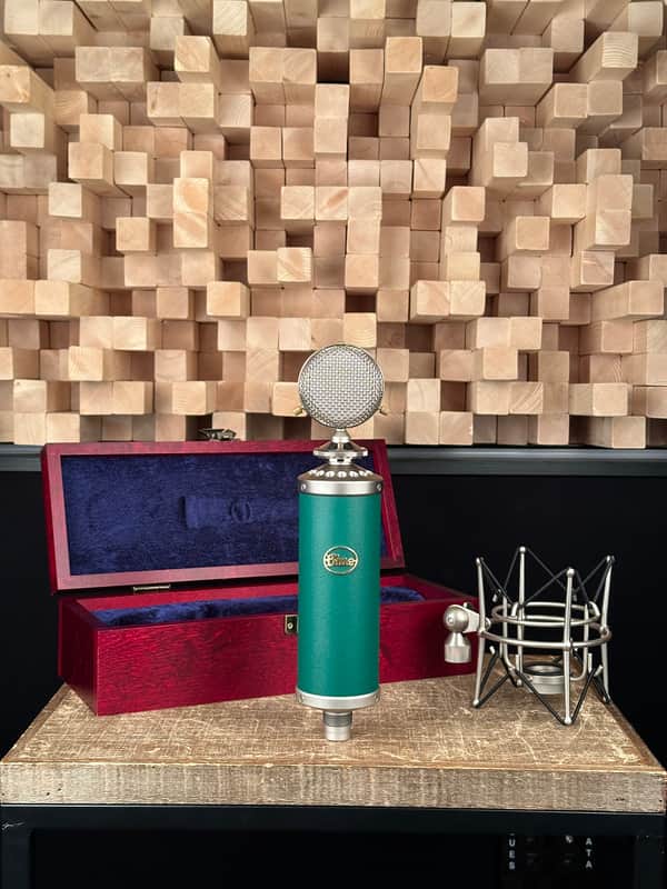 Blue Kiwi Large Diaphragm Multipattern Condenser Microphone. Great shape! image 1