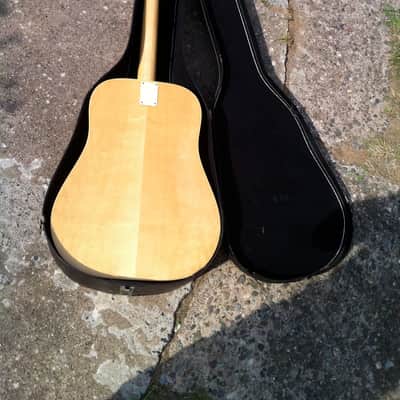 Epiphone FT-145 MPL Maple Acoustic Guitar Vintage FT145 With Case 1970s 70s Made In Japan image 3