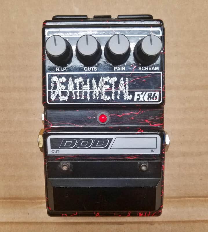 ギター DOD FX86 DEATH L Used_DOD_Death_Metal_FX_86_SSR