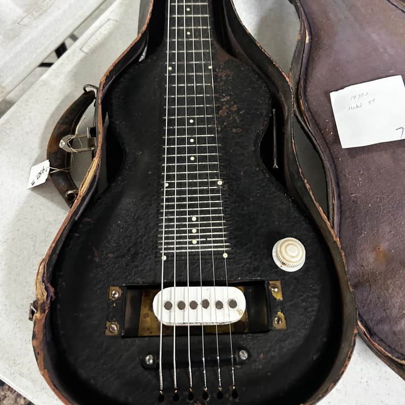 1938 Rickenbacker Model 59 Lap Steel Black