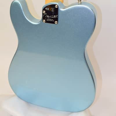 2017 Fender American Elite Telecaster Thinline Electric Guitar, Maple Fingerboard, Mystic Blue Ice w/ Case image 18