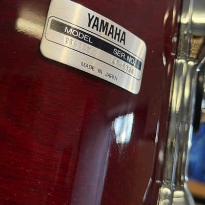 Yamaha RECORDING Custom  22,12,13,16 - 1990- - Walnut Red very clean image 5