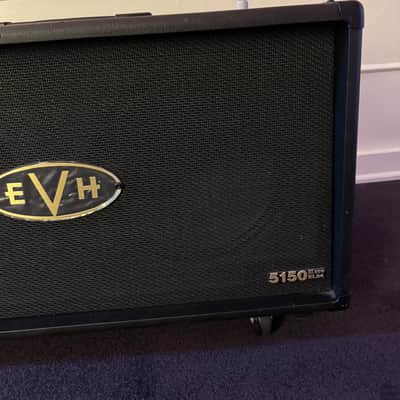 EVH 5150 III EL34 50-Watt 2x12" Guitar Speaker Cabinet 2017 - Present - Black image 3