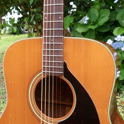 1972 Yamaha FG180 Red Label Nippon Gakki+Rocket Case image 4