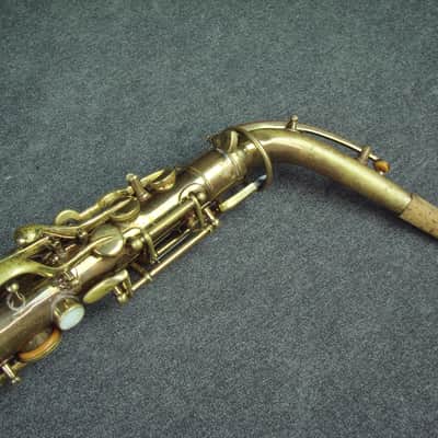 Vintage M.J. Kalashen The Yankee Alto Saxophone Made In USA w/ Case image 11