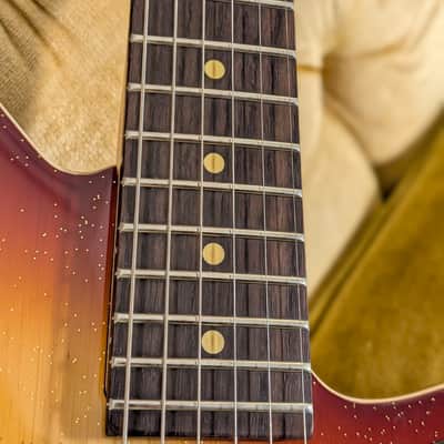 Reverend Jetstream HB 2026 - Fire Burst Sparkle image 5