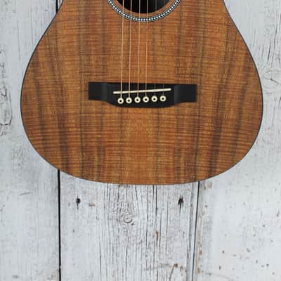 Martin LXK2 Koa Pattern Little Martin Acoustic Guitar Travel Guitar with Gig Bag image 1