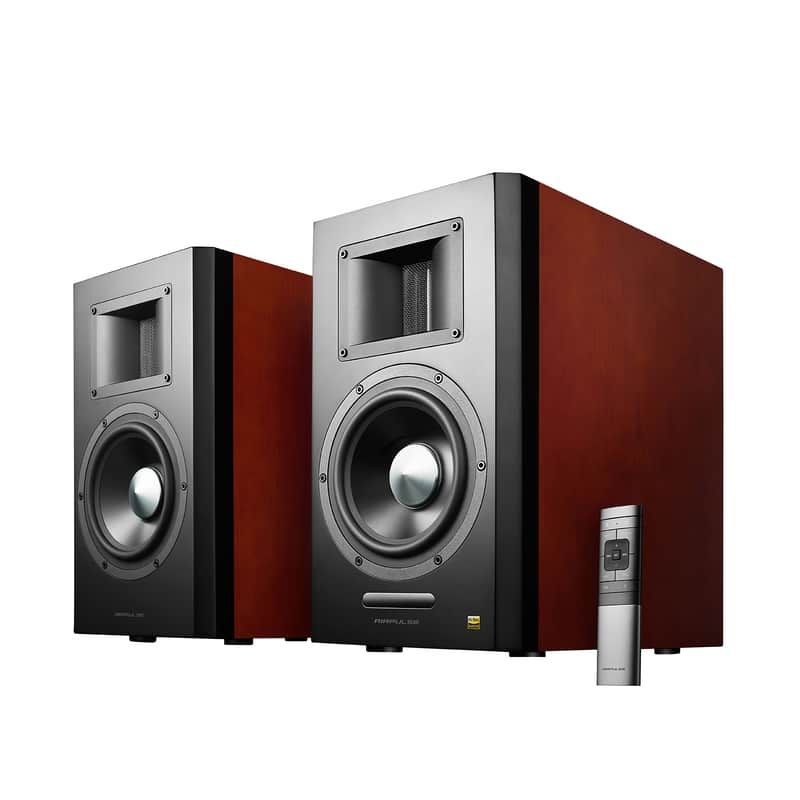 AirPulse A300 Hi-Res Audio Certified Active Speaker System Built-in Amplifier_ Pair image 1