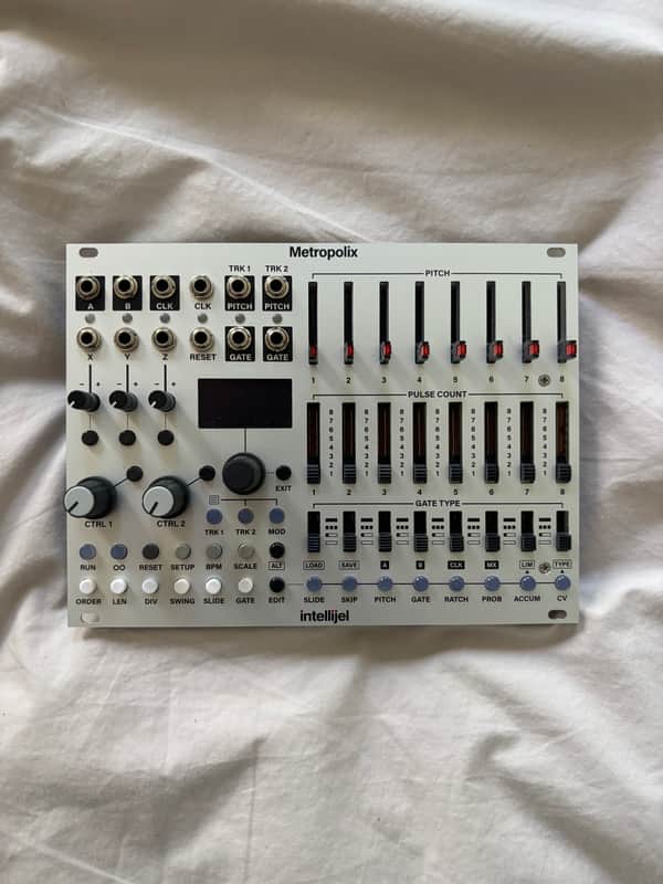 Intellijel Metropolix Performance Sequencer Eurorack Synth Module 2021 - Present - White image 1