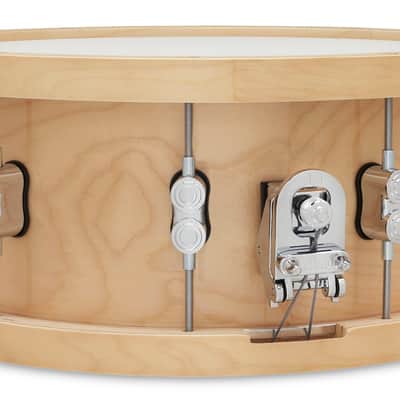 PDP Concept 20-Ply 6.5x14 Thick Wood Hoop Natural Maple Snare (PDSN6514NAWH) image 3