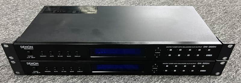 Denon DN-300H AM/FM Digital Tuner - Black image 1