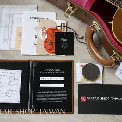 2023 Gibson Custom Shop Japan Limited 1954 Les Paul Reissue-All Gold VOS. 59 Profile Neck. image 22