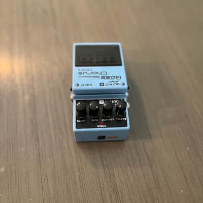 Boss CEB-3 Bass Chorus (Dark Gray Label) 2001 - Present - Blue image 2