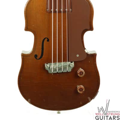1956 Gibson EB-1 - Dark Mahogany image 2