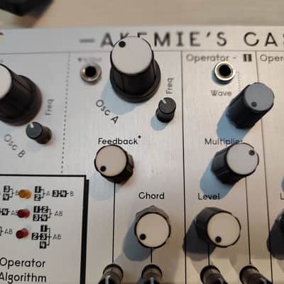 ALM/Busy Circuits ALM011 Akemie's Castle FM Dual VCO Eurorack Synth Module 2015 - Present - Silver image 5