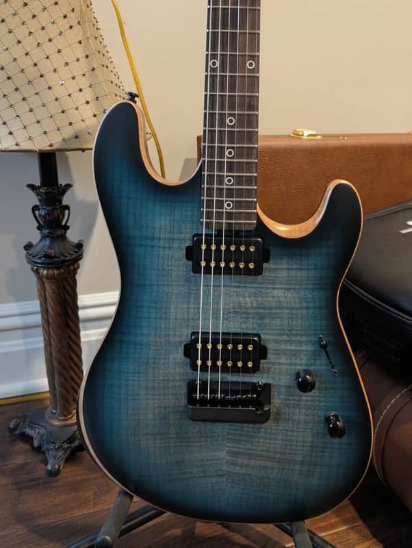 Ernie Ball Music Man Rabea Massaad Signature Sabre 2025 - Present - Carian Burst image 1