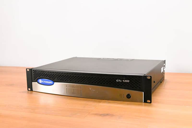 Crown CTs 1200 Two-Channel 600W Power Amplifier CG01XY1 image 1
