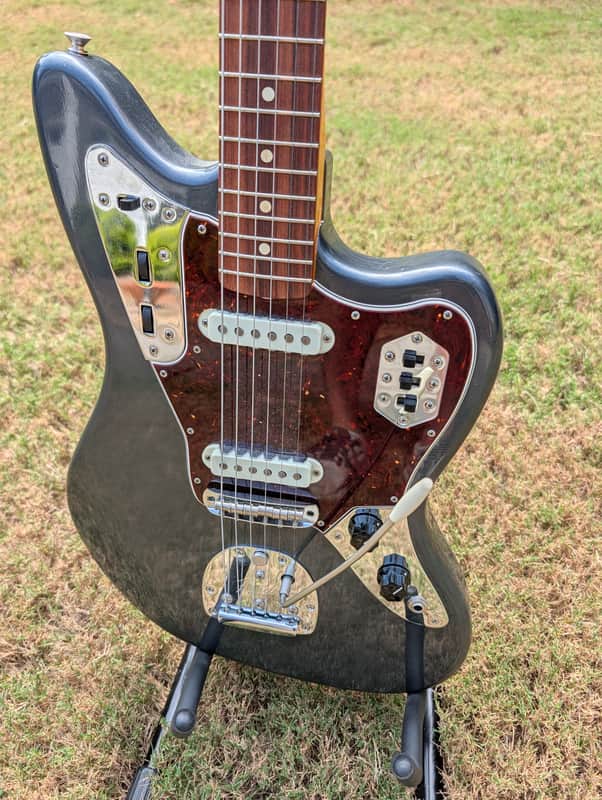 Fender USA parts MJT Body Jaguar Build 2018 - Charcoal Frost