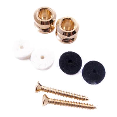 Fender 099-4914-200 American Series Locking Strap Buttons (2) - Gold
