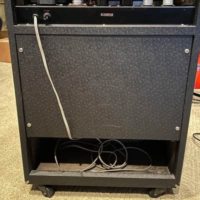Harmony 525 Vintage Tube Guitar Amp. Original Jensen 15” Speaker. 1967 - Black image 18
