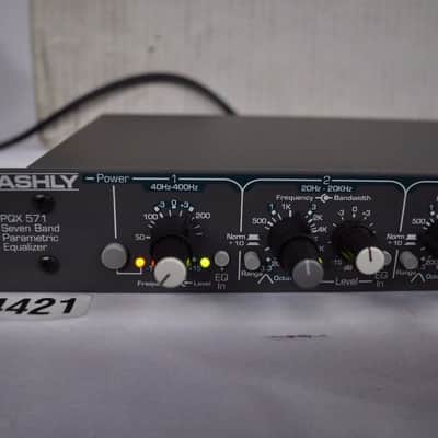 Ashly PQX 571, Seven Band Parametric Equalizer, #4421 image 3