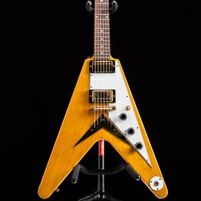 Used Gibson Custom '58 Korina Flying V Natural image 1