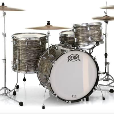 Pearl President Series Deluxe 3-piece Shell Pack - 22" Bass Drum DESERT RIPPLE image 1