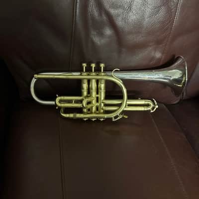King Silvertone Bb Cornet (1948) SN 288332 (silver plated) (100% new clear lacquer) image 3