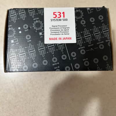 Roland System-500 531 Eurorack Mixer Module 2016 - Present - Black image 4