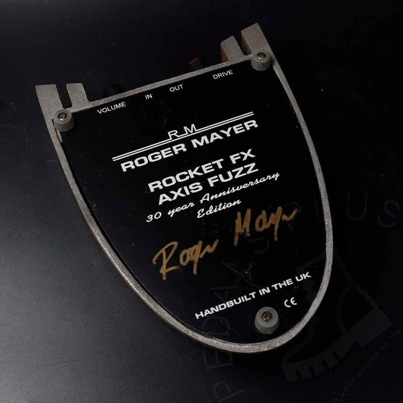 ギター Roger Mayer Rocket FX / Axis Fuzz Roger Mayer Rocket FX Axis Fuzz 30 year Anniversary Edition | Reverb