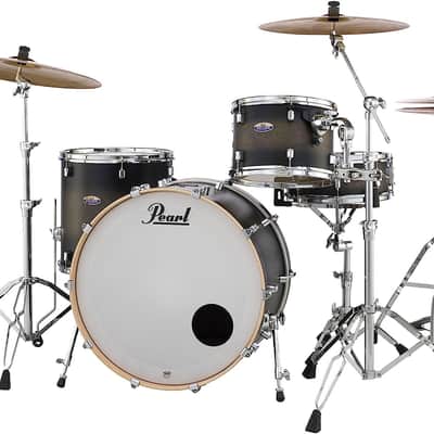 Pearl Decade Maple 3-Piece Shell Pack - Satin Black Burst (DMP943XP/C262) image 3