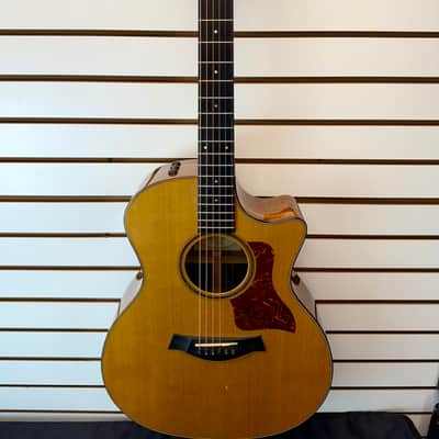 Taylor 714ce-L1 Red Cedar Top, Walnut Back & Sides, 2003 with Hardshell Case - Pre Owned image 4