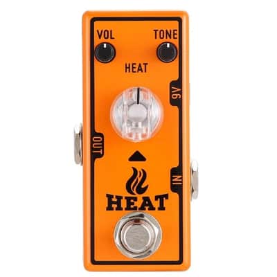 Tone City Lil Heat Overdrive, HOT Overdrive Guitar Effect Pedal True Bypass image 1