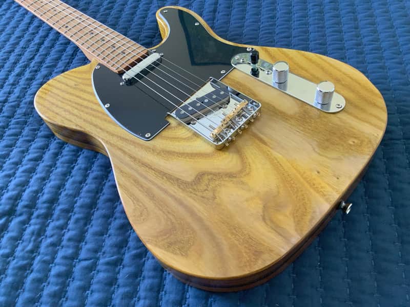 Custom T-Style Roasted Maple Neck Butterscotch Catalpa Wood Body image 1