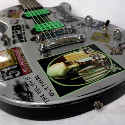 Custom Painted and Upgraded (Aged and Worn) Epiphone LP Special ll With Matching Headstock image 21