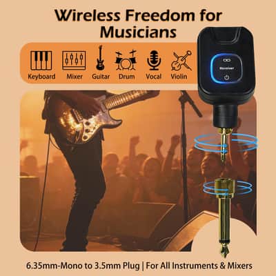 M-VAVE SWS11 5.8GHz Wireless Audio Transmission System, 6-Channel Transceivers, 30m Range, (Price includes the import duty for US buyer) image 4