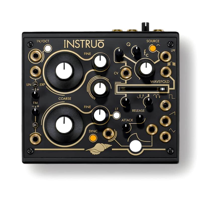 Instruo Seashell Analogue Hybrid Desktop Semi-Modular Synthesiser image 1