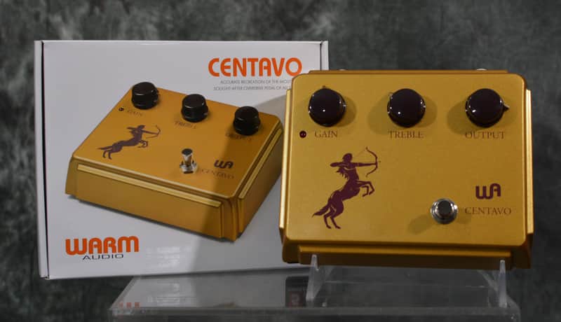 Warm Audio Centavo Professional Overdrive Pedal Gold w/ FREE Same Day Shipping image 1
