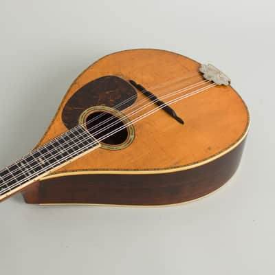 C. F. Martin Style C Flat Back Mandolin (1932), ser. #15376, black hard shell case. image 7