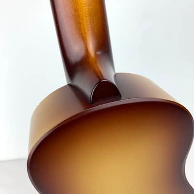 National Resophonic Triolian Concert Ukulele, 2020- RARE Headstock Shape image 10