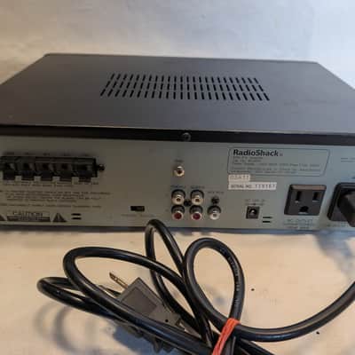 Radio Shack 32-2054 PA Mic Mixer Amp Amplifier imagen 3