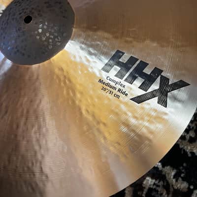 Sabian 20" HHX Complex Medium Ride Cymbal - Natural image 2