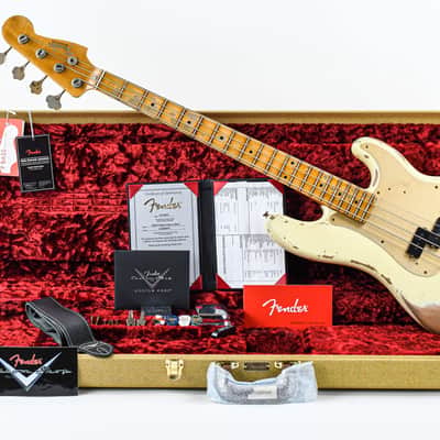 Fender Custom Shop 1958 Precision Bass Heavy Relic 2021 image 3