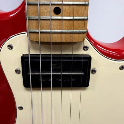Vintage 1983 Peavey T-15 Short Scale Electric Guitar with Peavey Case Amplifier image 9
