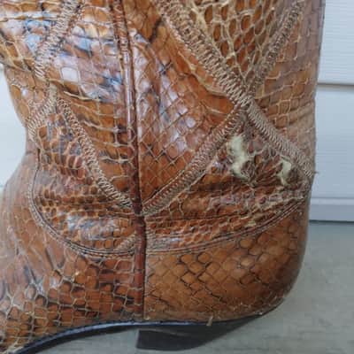 Pair of Vintage 1974 Nudie's Rodeo Tailors Boots Made for Porter Wagoner! Country Music Memorabilia! image 8